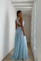 Vestido longo com opções de amarração