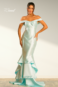 Vestido sereia ombro a ombro serenity