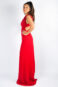 Vestido longo detalhe várias tiras